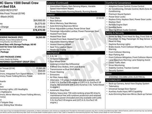 Used 2024 GMC Sierra 1500 Denali w/ Denali Reserve Package image 7