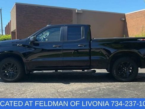 Certified 2024 Chevrolet Silverado 1500 Custom w/ Turbomax Blackout Package AWD/4WD image 5