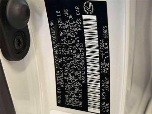 Certified 2022 Lexus ES 350 350 image 20