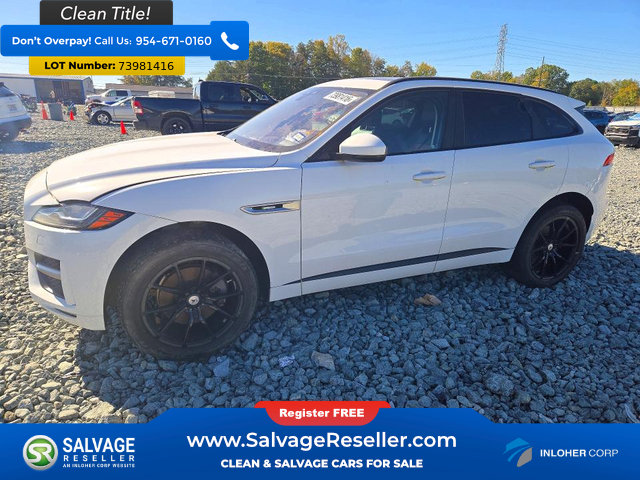Used 2017 Jaguar F-PACE R-Sport AWD/4WD image 1