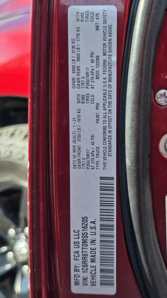 Used 2021 RAM 1500 Classic SLT RWD image 10