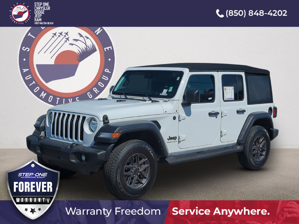 Used 2024 Jeep Wrangler Unlimited Sport AWD/4WD image 2
