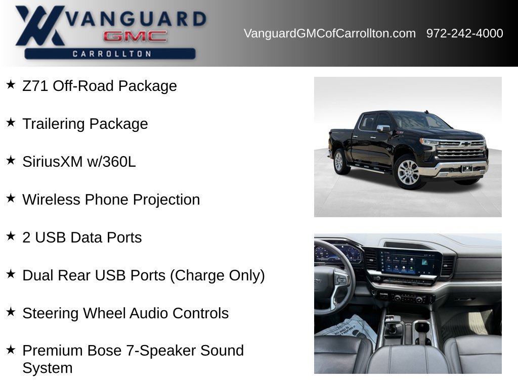 Used 2023 Chevrolet Silverado 1500 LTZ AWD/4WD image 12