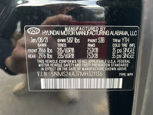 Used 2021 Hyundai Santa Fe SEL image 29