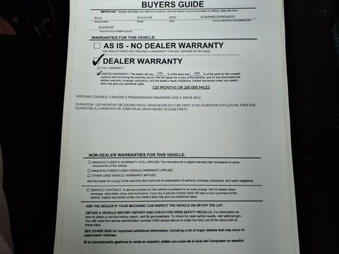 Used 2023 Buick Encore GX Preferred w/ Cold Weather Comfort Package FWD image 37