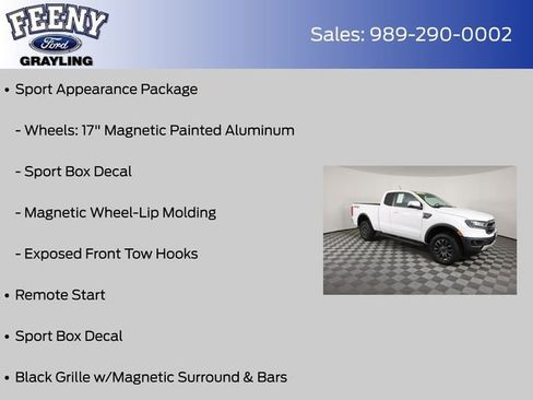 Used 2020 Ford Ranger Lariat w/ Equipment Group 501A Mid image 12