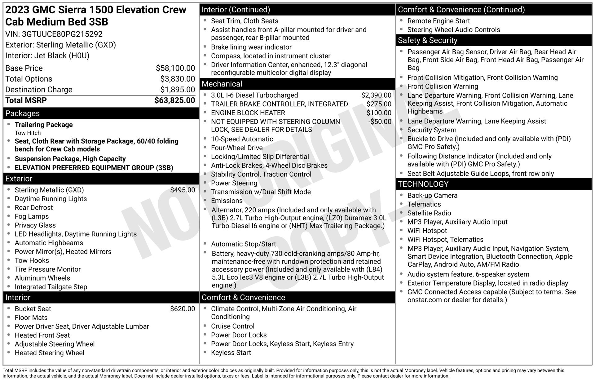 Used 2023 GMC Sierra 1500 Elevation AWD/4WD image 22