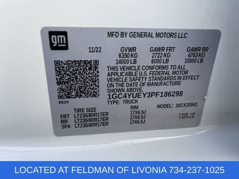 Certified 2023 Chevrolet Silverado 3500 LTZ w/ LTZ Convenience Package image 33