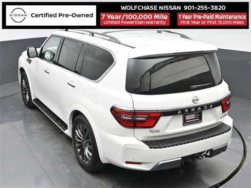 Certified 2024 Nissan Armada Platinum w/ Captain's Chairs Package image 32