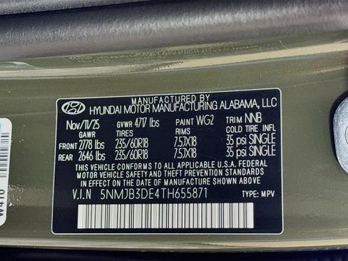 Certified 2026 Hyundai Tucson SEL FWD image 46