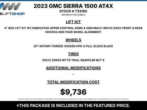 Used 2023 GMC Sierra 1500 AT4X w/ AT4X AEV Edition AWD/4WD image 1