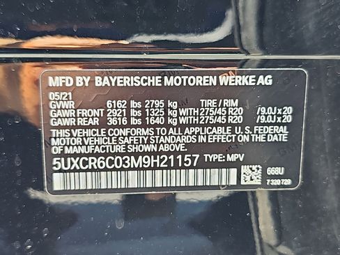 Used 2021 BMW X5 xDrive40i w/ Convenience Package AWD/4WD image 16