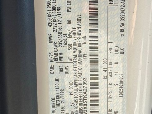 New 2026 Ford Transit 350 148 High Roof Extended w/ Load Area Protection Package image 27