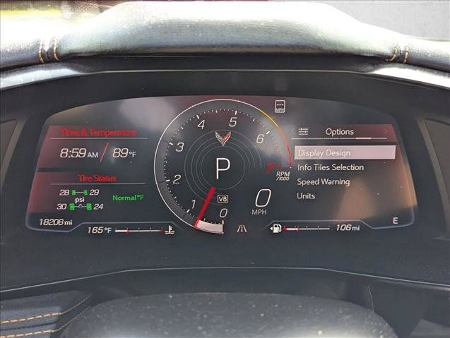 Certified 2022 Chevrolet Corvette Stingray Preferred Conv w/ Z51 Performance Package RWD image 9