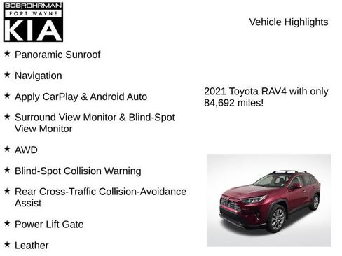 Used 2021 Toyota RAV4 Limited AWD/4WD image 8