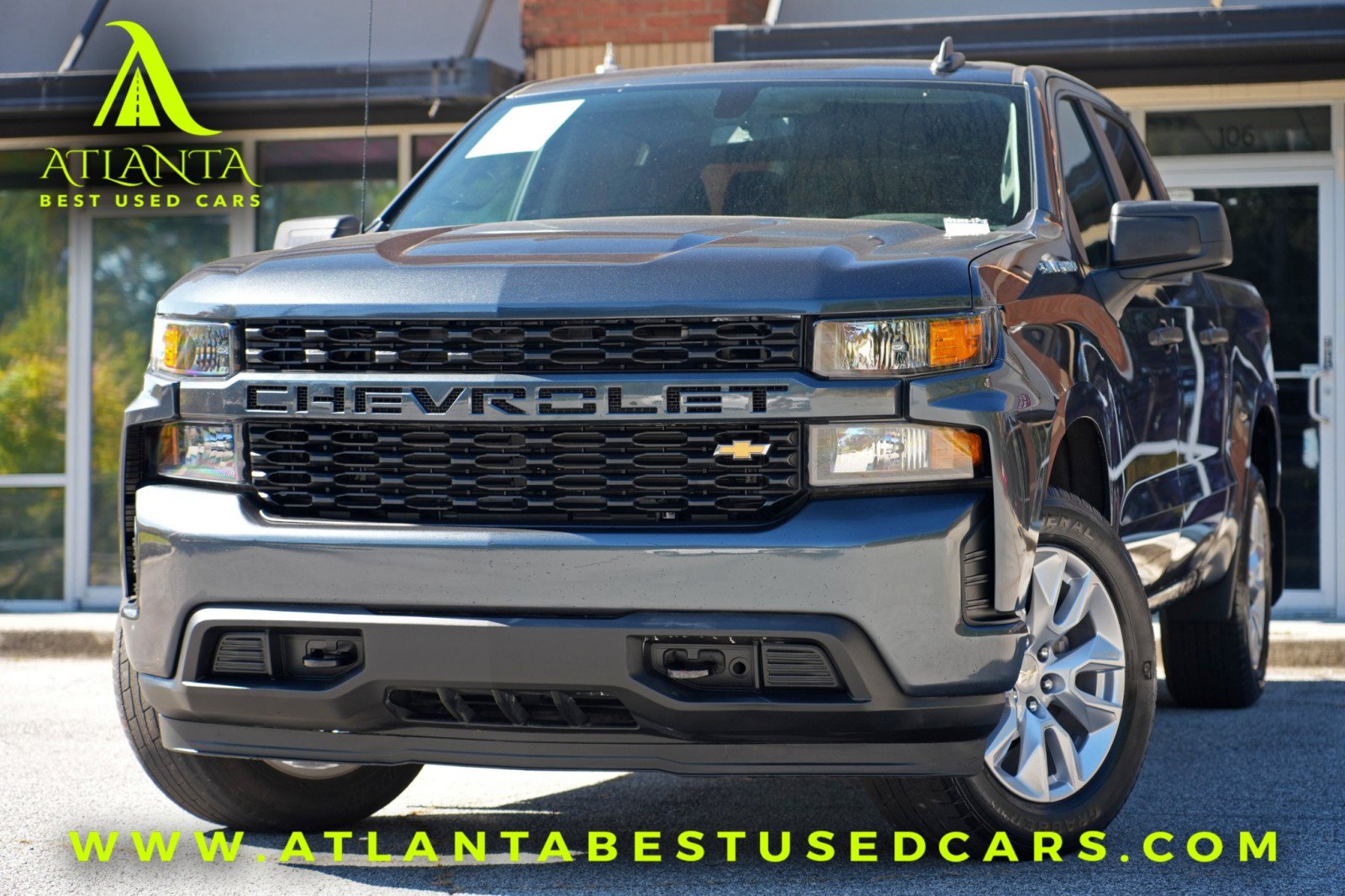 Used 2020 Chevrolet Silverado 1500 Custom w/ Custom Value Package AWD/4WD image 1
