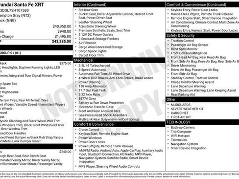 New 2025 Hyundai Santa Fe XRT AWD/4WD image 41
