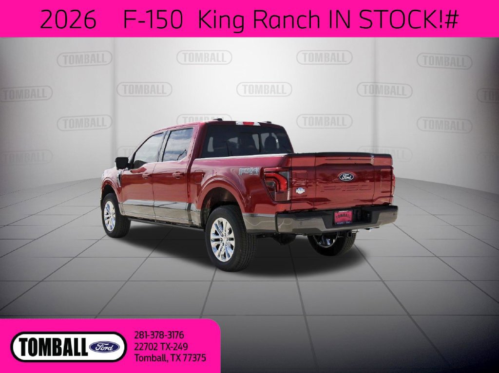 New 2026 Ford F150 King Ranch w/ Equipment Group 601A High AWD/4WD image 5