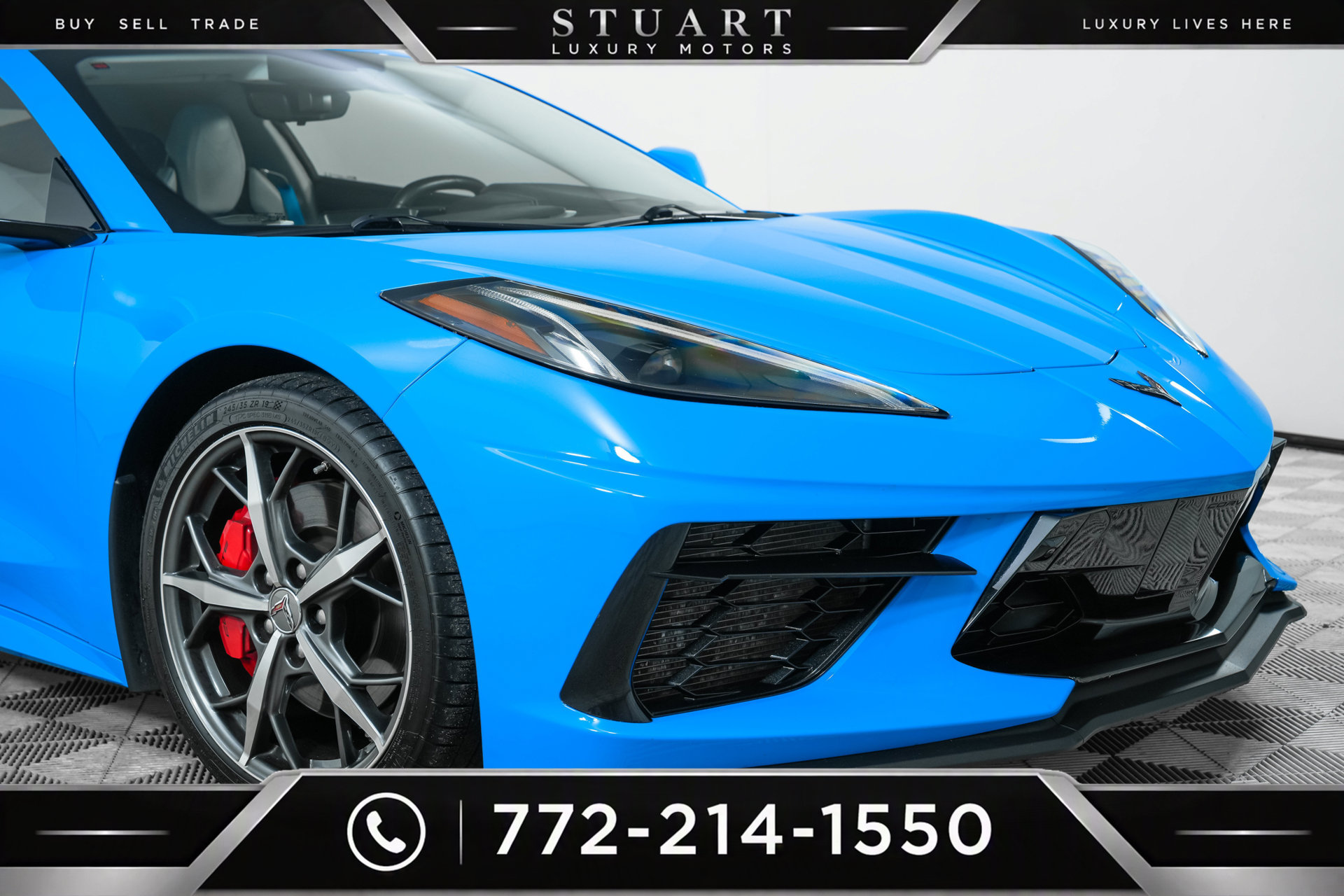 Used 2021 Chevrolet Corvette Stingray Premium Cpe w/ Z51 Performance Package RWD image 52