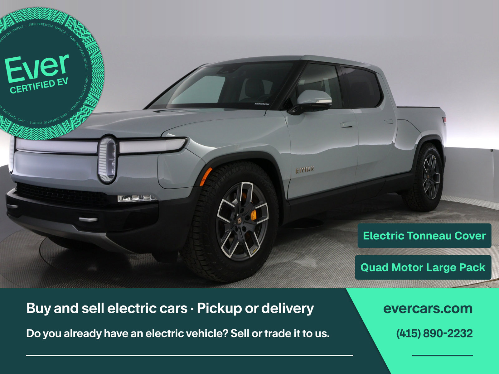 Used 2022 Rivian R1T Adventure AWD/4WD image 1