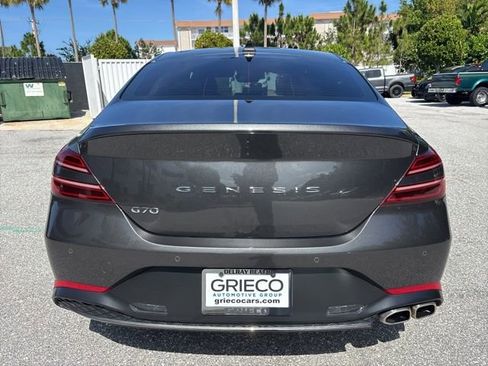 Used 2023 Genesis G70 2.0T w/ Sport Prestige Package RWD image 3