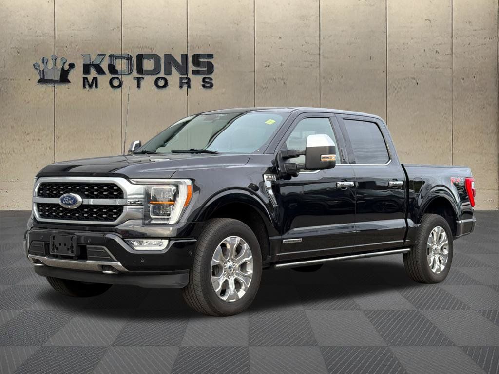 Used 2021 Ford F150 Platinum w/ Equipment Group 701A High AWD/4WD image 1