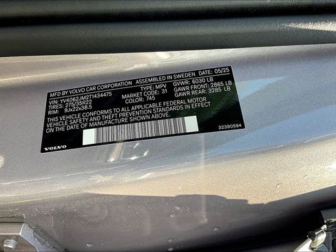 New 2026 Volvo XC90 B6 Ultra w/ Protection Package image 8