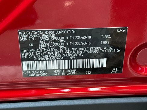 New 2026 Toyota bZ AWD/4WD image 34