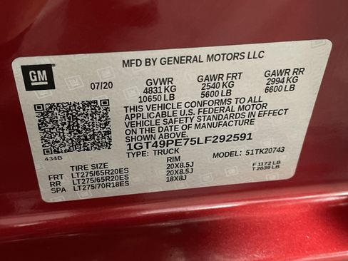 Used 2020 GMC Sierra 2500 AT4 w/ AT4 Premium Package image 29