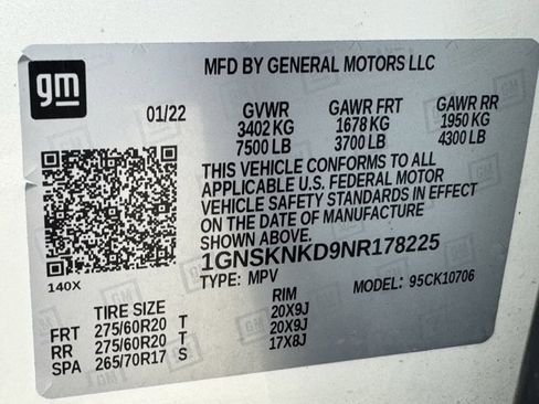 Used 2022 Chevrolet Tahoe LT w/ LT Signature Package image 37