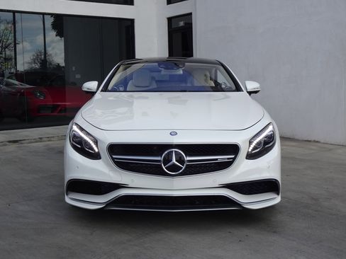 Used 2017 Mercedes-Benz S 63 AMG 4MATIC Coupe w/ Driver Assistance Package image 2