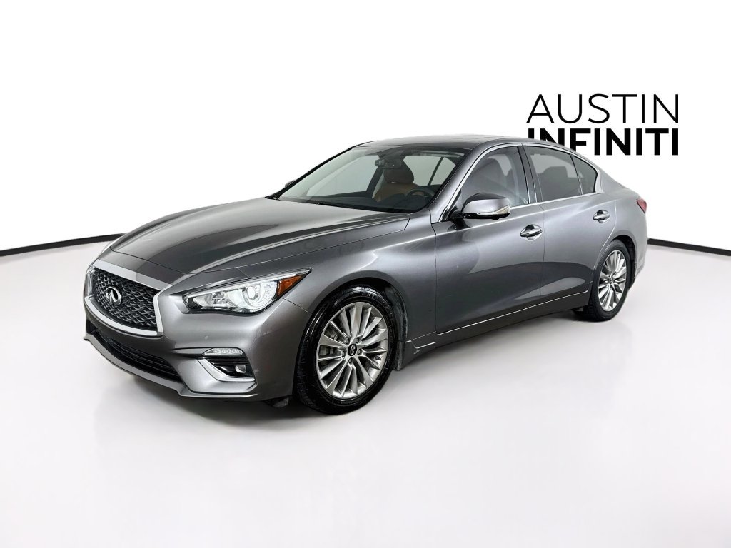 Certified 2023 INFINITI Q50 Luxe w/ Cargo Package RWD image 3