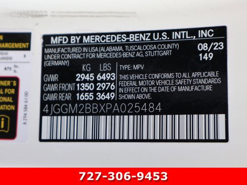 Certified 2023 Mercedes-Benz EQE 350+ SUV image 29