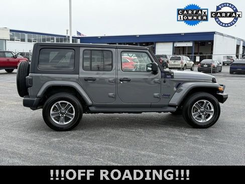 Used 2021 Jeep Wrangler Unlimited Sahara w/ Uconnect 4C Nav & Sound Group image 9