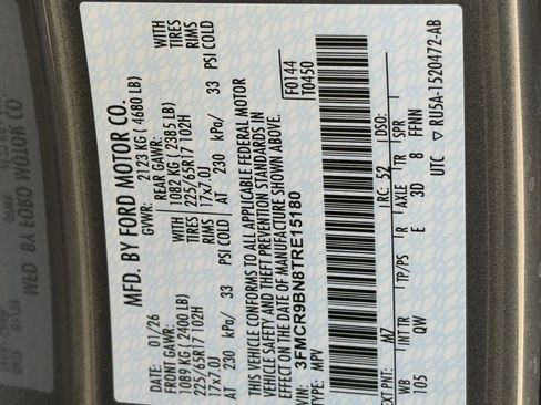 New 2026 Ford Bronco Sport Big Bend w/ Convenience Package image 61