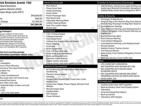 Used 2023 Buick Envision Avenir image 15