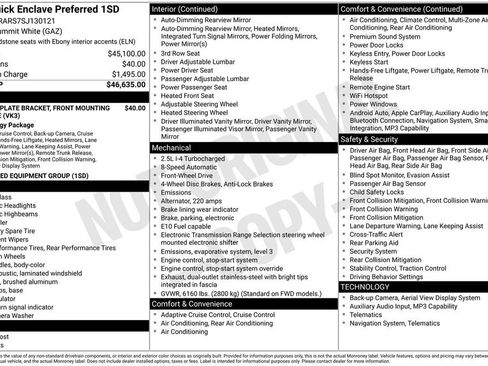 Used 2025 Buick Enclave Preferred FWD image 35