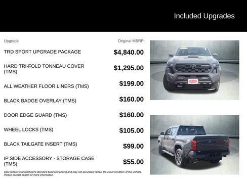 Used 2025 Toyota Tacoma TRD Sport w/ TRD Sport Upgrade Package AWD/4WD image 25