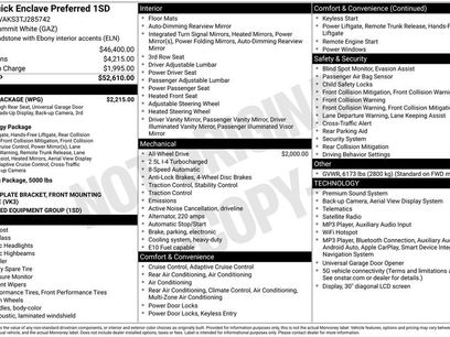 Used 2026 Buick Enclave Preferred w/ Power Package