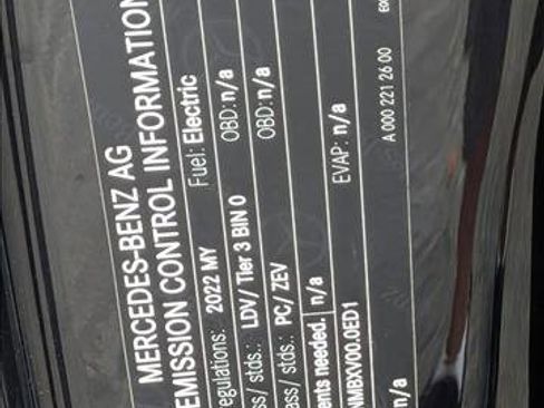 Certified 2022 Mercedes-Benz EQS 580 4MATIC Sedan image 22