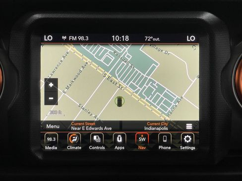 Used 2020 Jeep Wrangler Unlimited Sahara w/ Uconnect 4C Nav & Sound Group AWD/4WD image 10