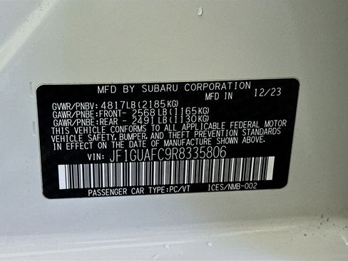 Used 2024 Subaru Impreza 2.0i Sport image 12