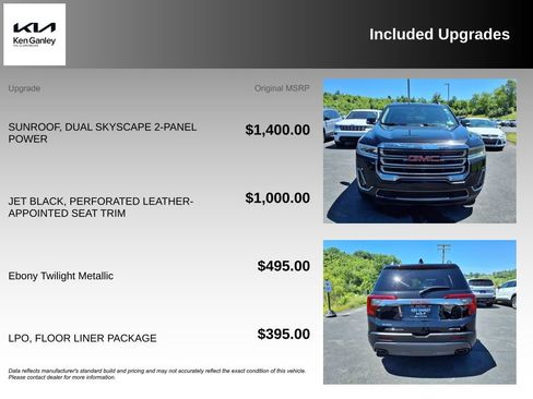 Used 2021 GMC Acadia AT4 w/ LPO, Floor Liner Package AWD/4WD image 5
