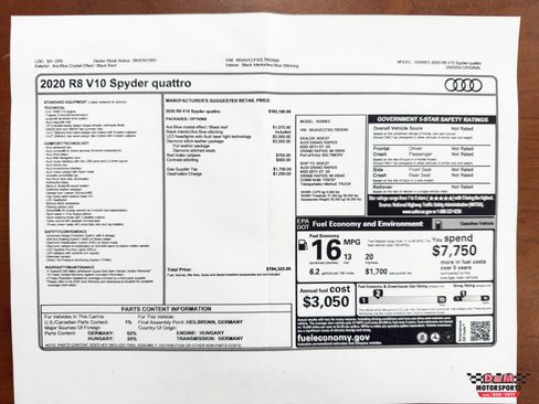 Used 2020 Audi R8 V10 image 60