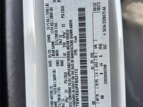 Used 2023 Ford F150 Tremor w/ Equipment Group 402A High image 20