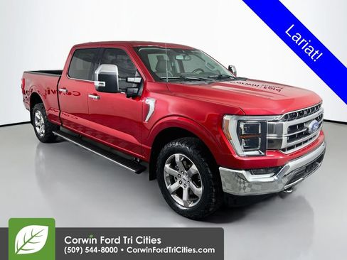 Used 2021 Ford F150 Lariat w/ Equipment Group 502A High AWD/4WD image 1