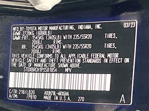 Used 2023 Toyota Highlander Limited image 35