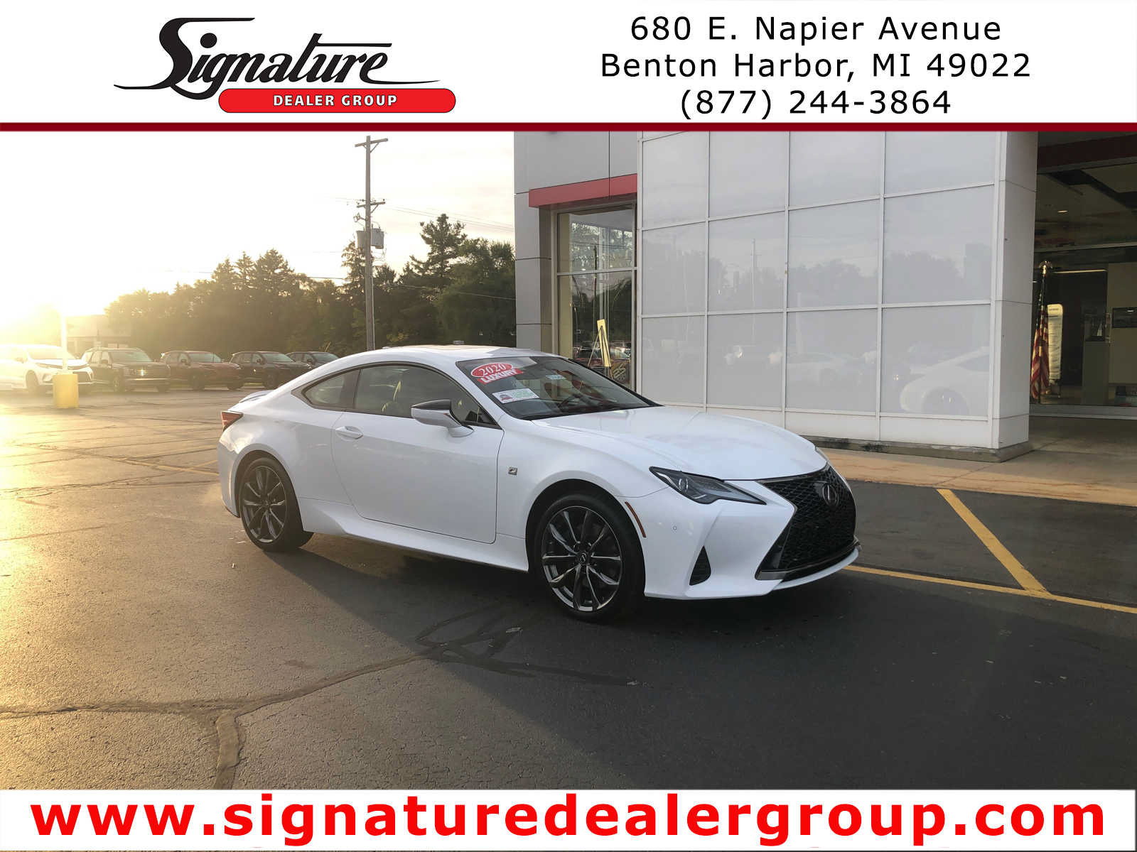 Used 2020 Lexus RC 300 F Sport w/ Accessory Package AWD/4WD image 1