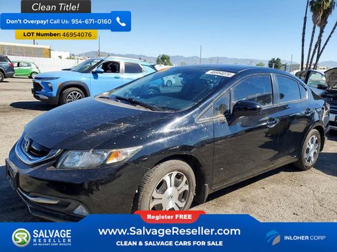 Used 2014 Honda Civic Hybrid Sedan image 1