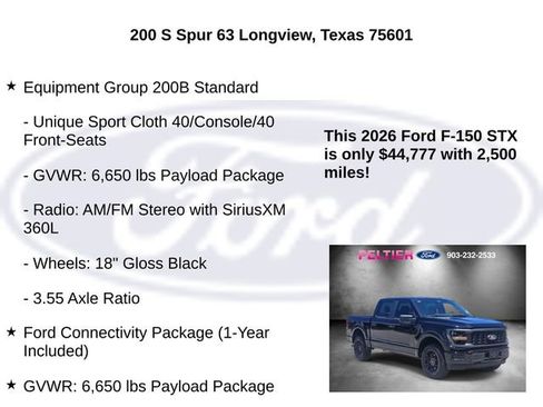 Used 2026 Ford F150 STX AWD/4WD image 5